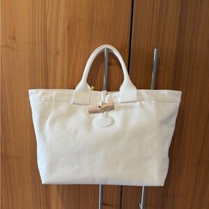 NEW Longchamp Le Roseau L Tote Bag—Rare Find!